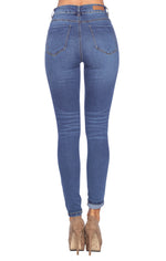 Load image into Gallery viewer, Blue Skinny Jeans
